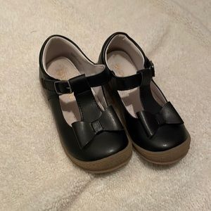 L’Amour Emma bow shoes (Black)